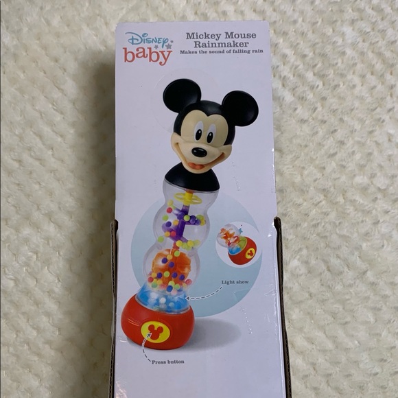 🛍🎉💙 Disney Baby Mickey Mouse Rain Maker 💕🧸 - Picture 2 of 2